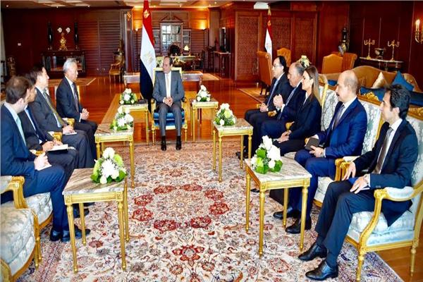 الرئيس السيسي يؤكد تقدير مصر للتعاون مع البنك الآسيوي للاستثمار