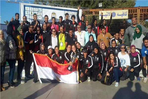 مصر تحصد لقب البطولة العربية التاسعة للكانوي والكياك بالأقصر