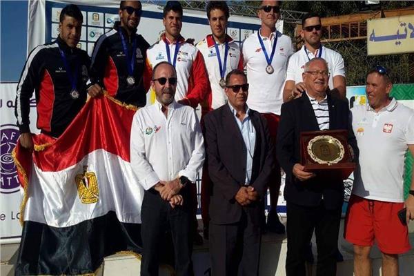 مصر تحصد لقب سباق النيل الدولي الأول  للكانوي والكياك
