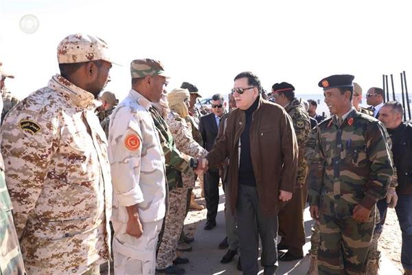 رئيس حكومة الوفاق الوطني الليبية فائز السراج