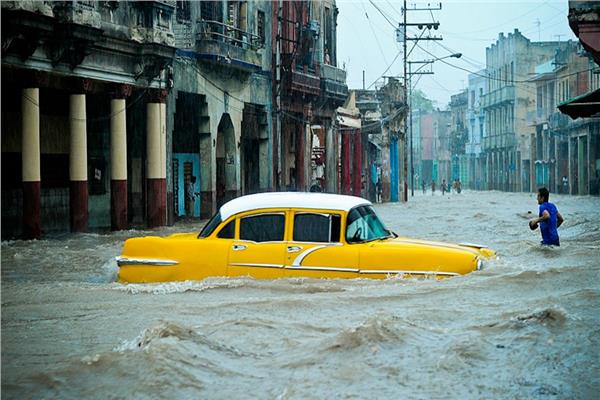 صورة من فيضانات هافانا