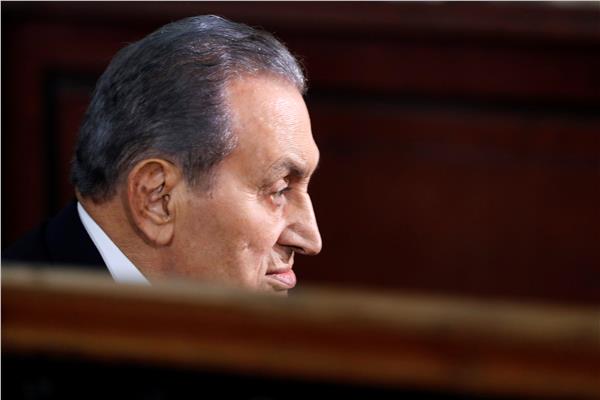 الرئيس الأسبق محمد حسني مبارك - صورة من رويترز