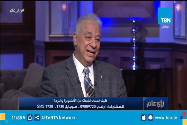 د.عادل خطاب - أستاذ الأمراض الصدرية بجامعة عين شمس