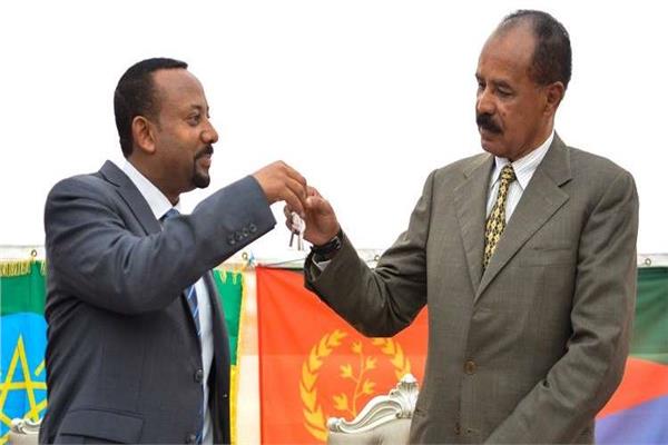 الزعيمان الإريتري والإثيوبي