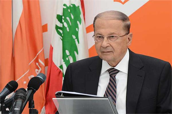  الرئيس اللبناني ميشيل عون