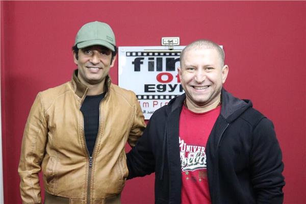 عمرو سعد والمخرج أحمد عبد الباسط