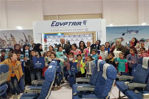 «مصر للطيران» تسير 28 رحلةً يوميا في معرض القاهرة الدولي للكتاب 