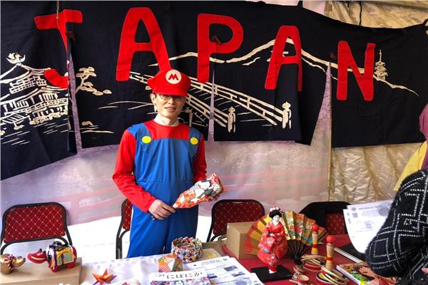 سفير اليابان يشارك في مهرجان "إيجي كون"