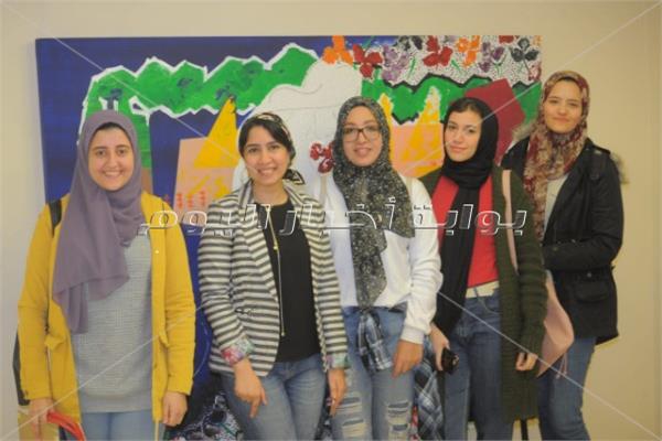 افتتاح معرض الدكتورة ابتسام الجيزاوي