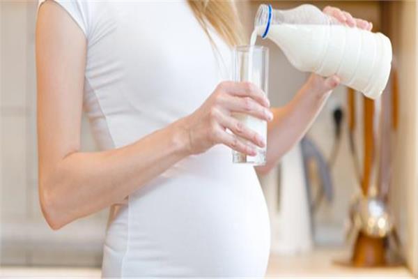 فوائد شرب اللبن للحامل