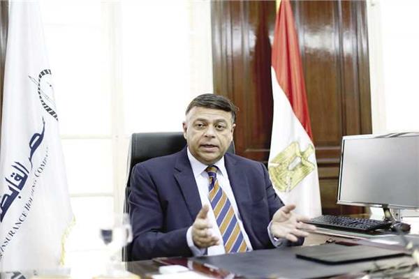  باسل الحسيني رئيس مصر القابضة للتأمين