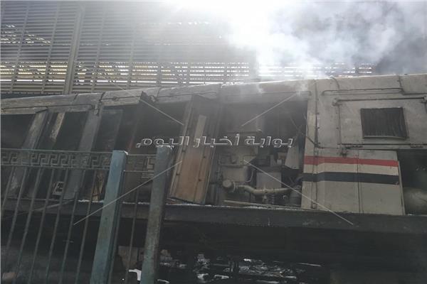 حريق محطة مصر