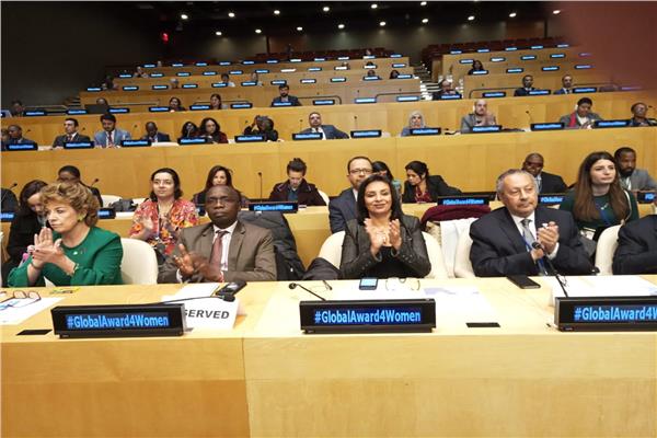 وفد مصر يشارك في الدورة 63 للجنة وضع المراة  بالأمم المتحدة
