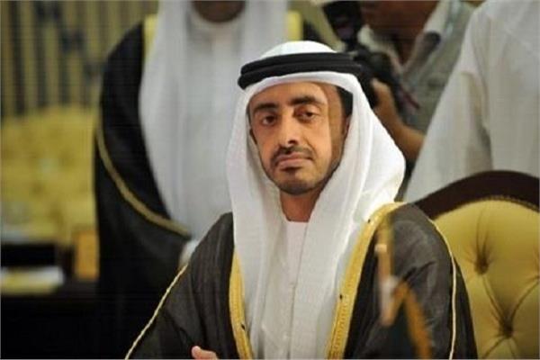 وزير الخارجية والتعاون الدولي الإماراتي الشيخ عبدا لله بن زايد آل نهيان