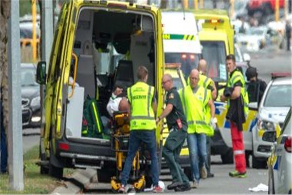  اللحظات الأولى لحادث تفجير المسجدين بنيوزيلندا 