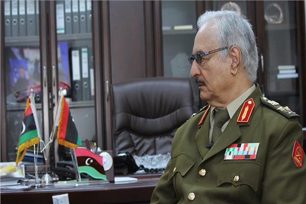 قائد الجيش الليبي المشير خليفة حفتر - صورة أرشيفية