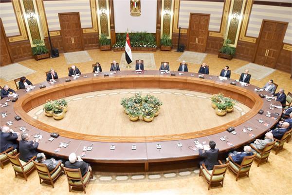 لقاء الرئيس السيسي ومجلس أمناء مكتبة الأسكندرية