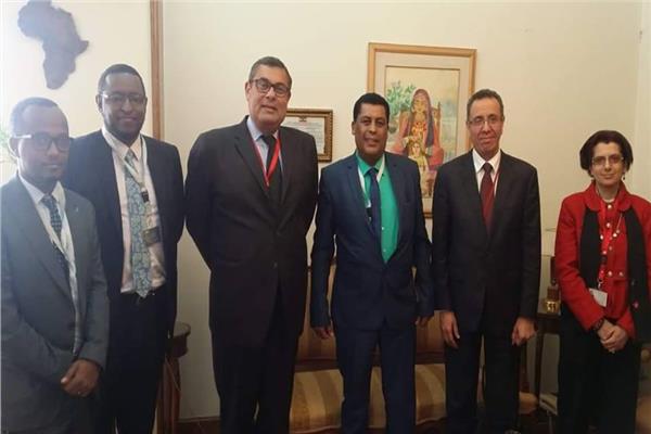 «حفني» و«مفتي» يبحثان سبل تعزيز التعاون بين مصر وإثيوبيا