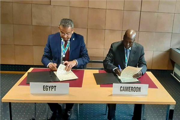 البريد المصري يوقع اتفاق تعاون مع البريد الكاميروني بمجال التجارة الإلكترونية 