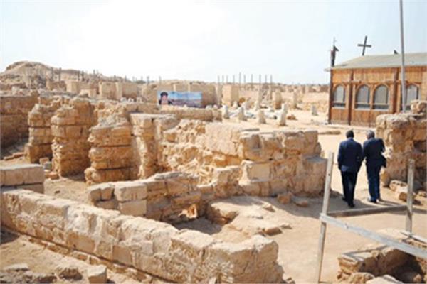 منطقة أبو مينا الأثرية تبوح بالأسرار