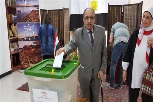 تصويت المصريون بالخارج على  التعديلات الدستورية