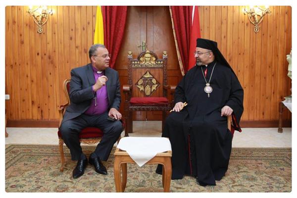 ‏بطريرك الأقباط الكاثوليك يستقبل رئيس الطائفة الإنجيلية بمصر