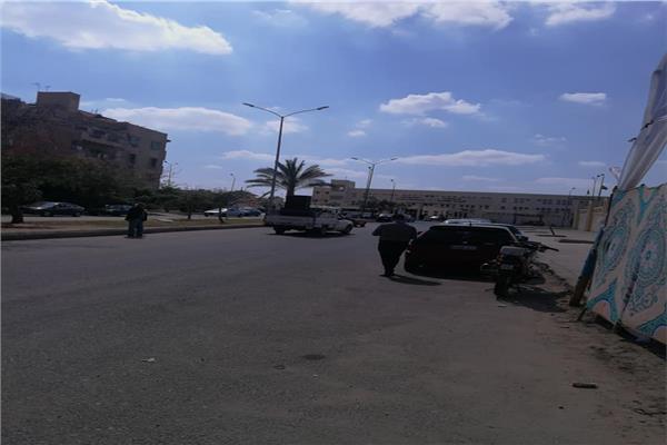 سيارات تبث أغاني وطنية في بمدينة الشيخ زايد لحث المواطنين على التصويت