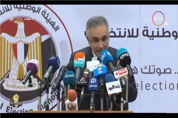 المستشار محمود الشريف متحدث الهيئة الوطنية للانتخابات