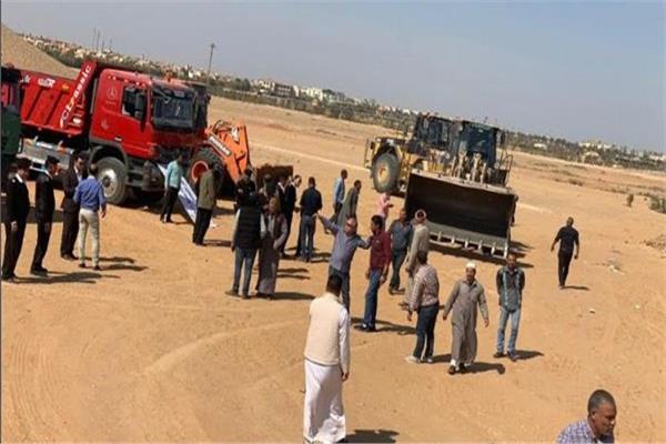  استرداد قطعة أرض بمساحة 158 فدانا بمدينة 6 أكتوبر