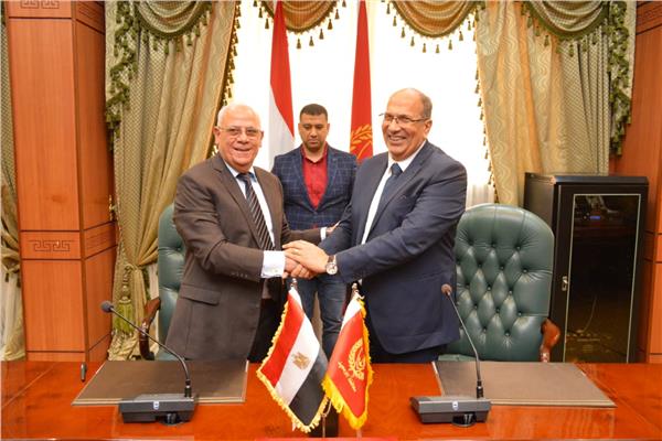 توقيع بروتوكول بين محافظة بورسعيد وهيئة التنمية الصناعية