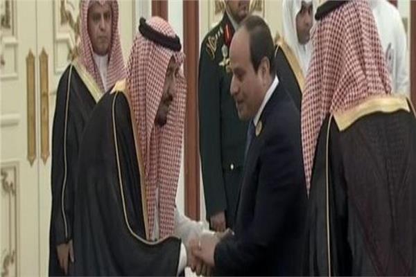 الرئيس السيسي يلتقي العاهل السعودي