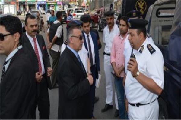 مدير أمن الإسكندرية يتفقد الخدمات الأمنية