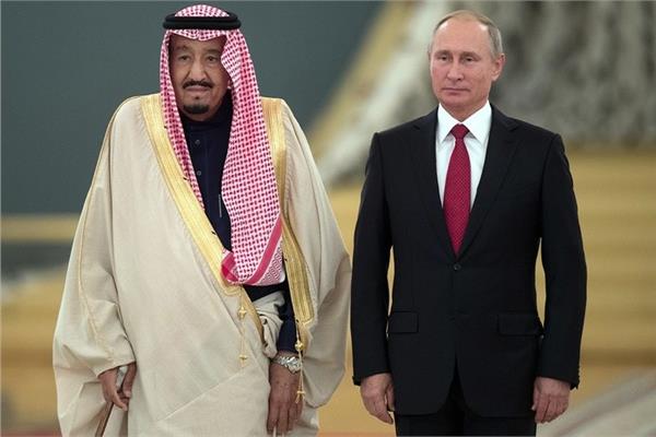 الملك سلمان بن عبد العزيز والرئيس بوتين