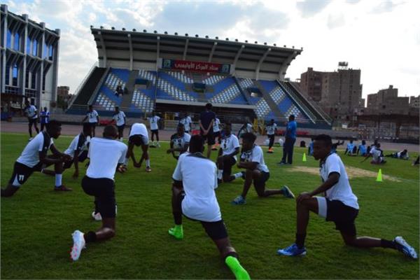 منتخب تنزانيا يؤدي اخر تدريباته على المركز الأوليمبي