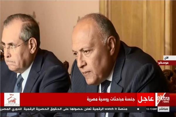 جلسة مباحثات مصرية روسية 