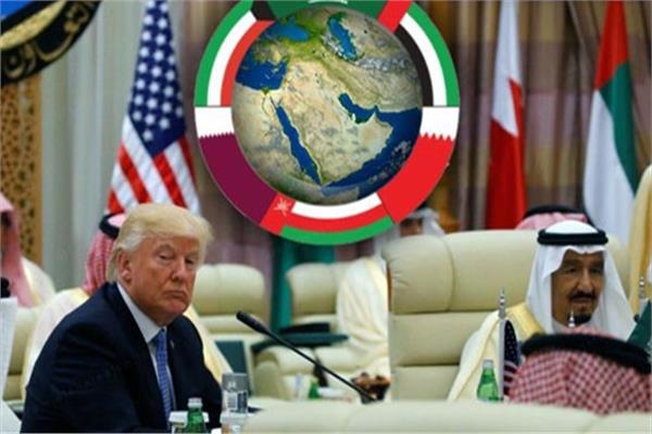 الملك سلمان بن عبد العزيز ودونالد ترامب