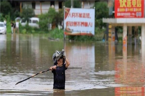 مقتل شخص وتأثر 28 ألفًا بسبب الأمطار الغزيرة جنوبي الصين