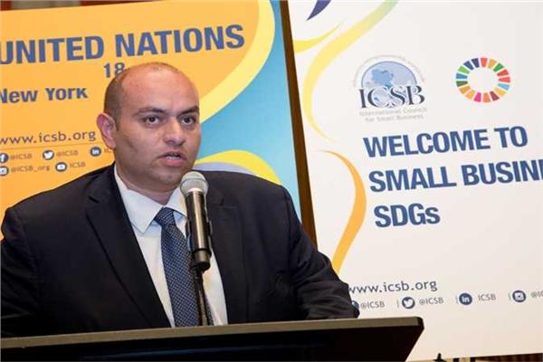 المهندس «أحمد عثمان»، رئيس المجلس الدولي للمشروعات الصغيرة والمتوسطة