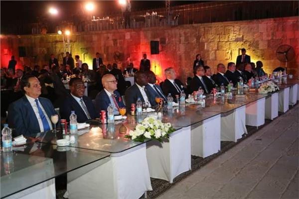  احتفالية كبري للوزراء والسفراء الأفارقة على هامش البطولة الأفريقية "كان 2019 "
