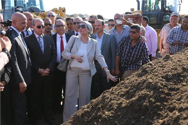 وزيرة البيئة تشهد افتتاح مصنع بيلا لتدوير المخلفات الصلبة بكفر الشيخ