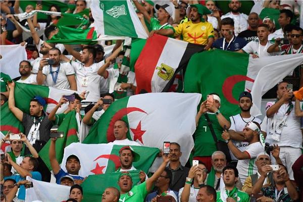 المشجعين الجزائريين 