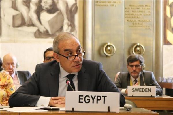  السفير علاء يوسف مندوب مصر الدائم في جنيف