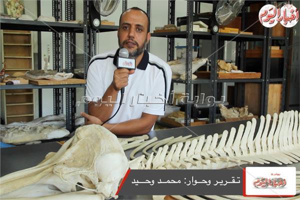  الدكتور هشام سلام الأستاذ المساعد بقسم الجيولوجيا جامعة المنصورة