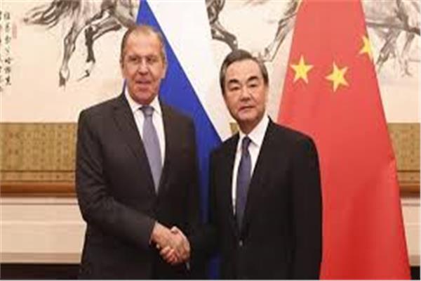 وزيرا خارجية روسيا والصين 