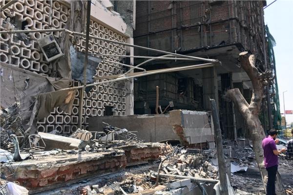 الهجوم الإرهابي بمحيط معهد الأورام في القاهرة