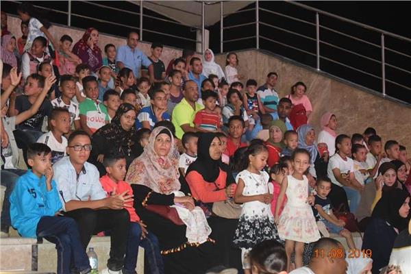 حفلات فنية وثقافية علي مسرح ممشي النصر إحتفالا بعيد الاضحي المبارك