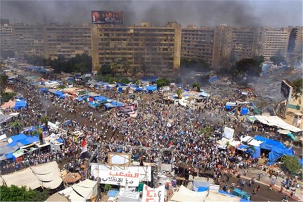 اعتصام رابعة الإرهابي