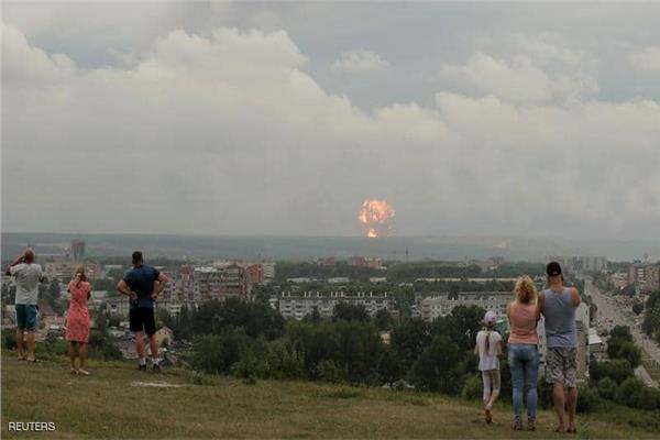 الانفجار النووي في روسيا