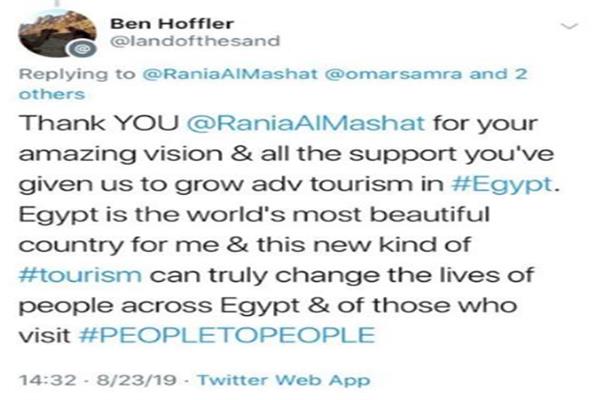 رحالة عالمي ومغامر مصري يشيدان بتطوير سياحة المغامرات