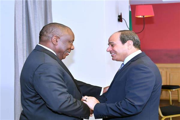 السيسي يستقبل رؤساء السنغال رواندا وجنوب أفريقيا وبوركينا فاسو